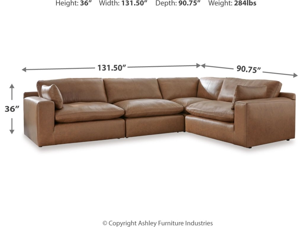 Emilia 4-Piece Sectional - image 3