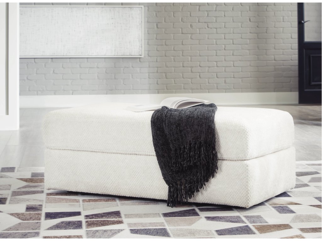 Karinne Oversized Accent Ottoman - main image