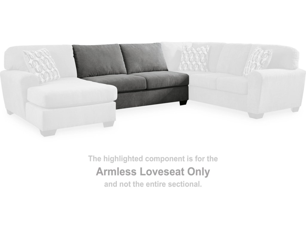 Birkdale Court Armless Loveseat - image 1