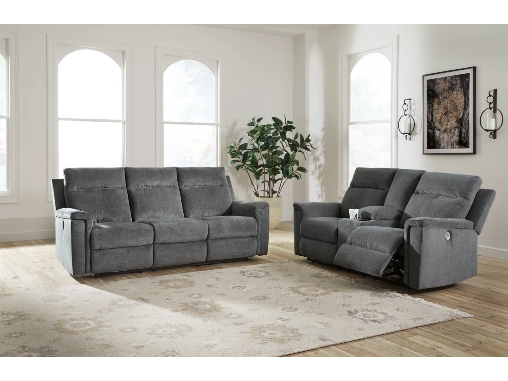 Barnsana Power Reclining Sofa, Loveseat and Recliner - image 20