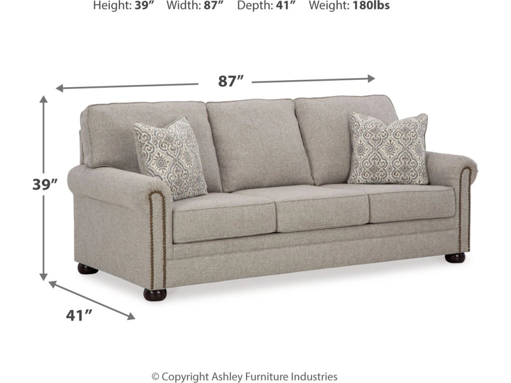 Gaelon Sofa, Loveseat, Chair and Ottoman - image 17