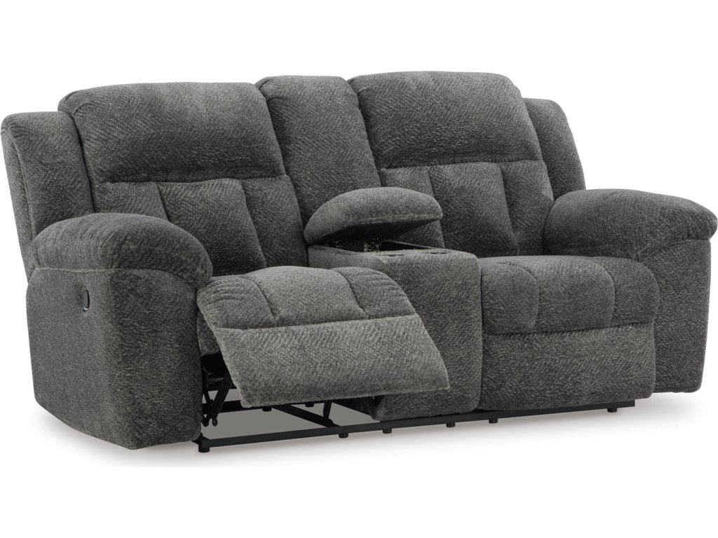 Frohn Reclining Loveseat with Console and 2 Recliners - image 9