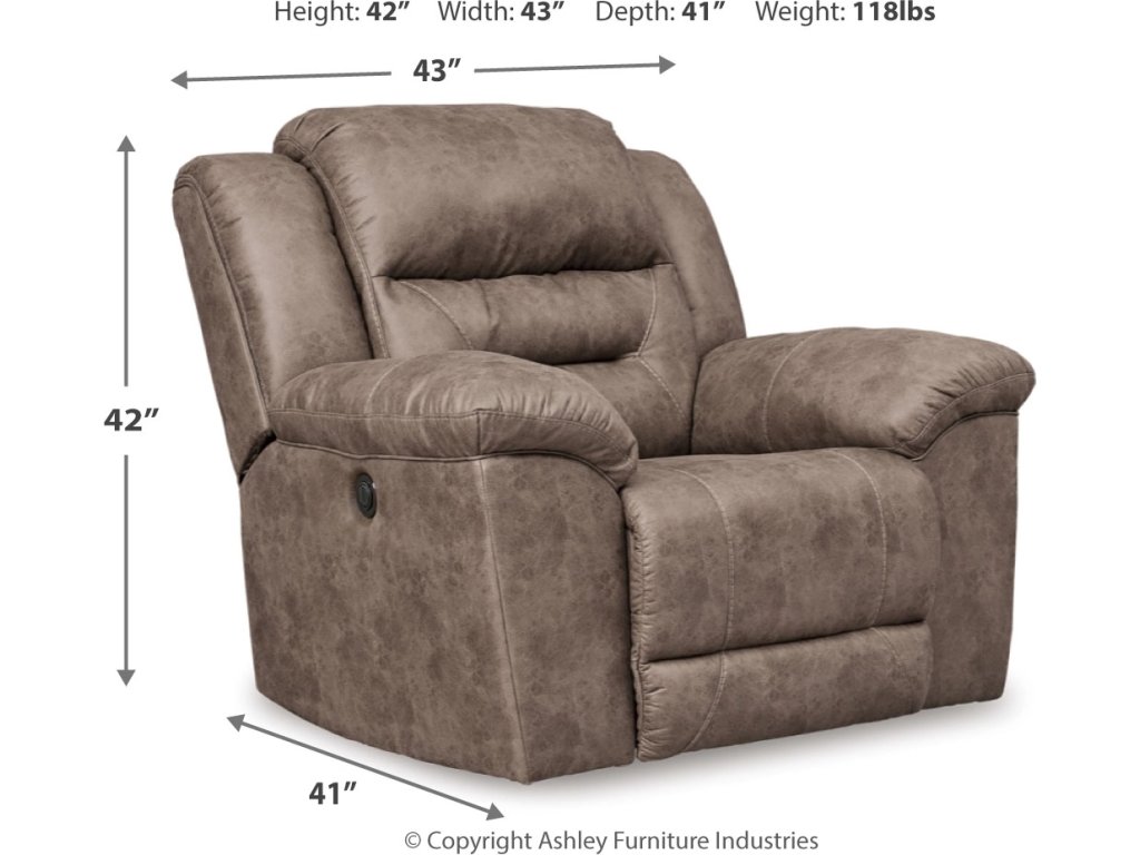 Stoneland Reclining Loveseat and Power Recliner - image 6
