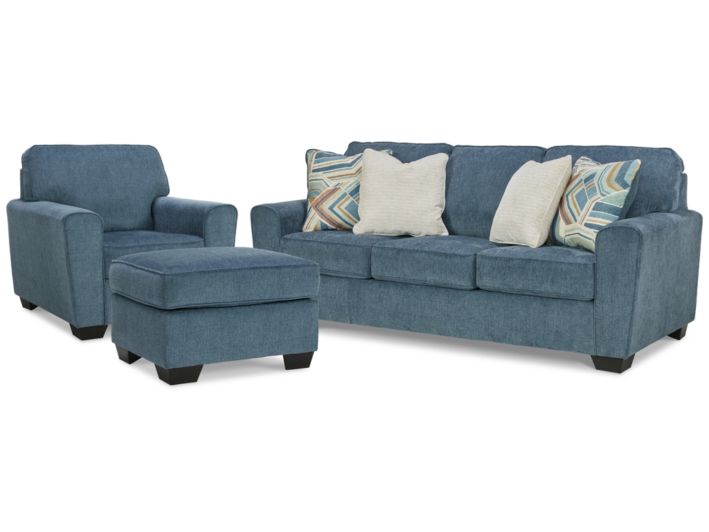 Cashton Sofa, Chair and Ottoman - main image