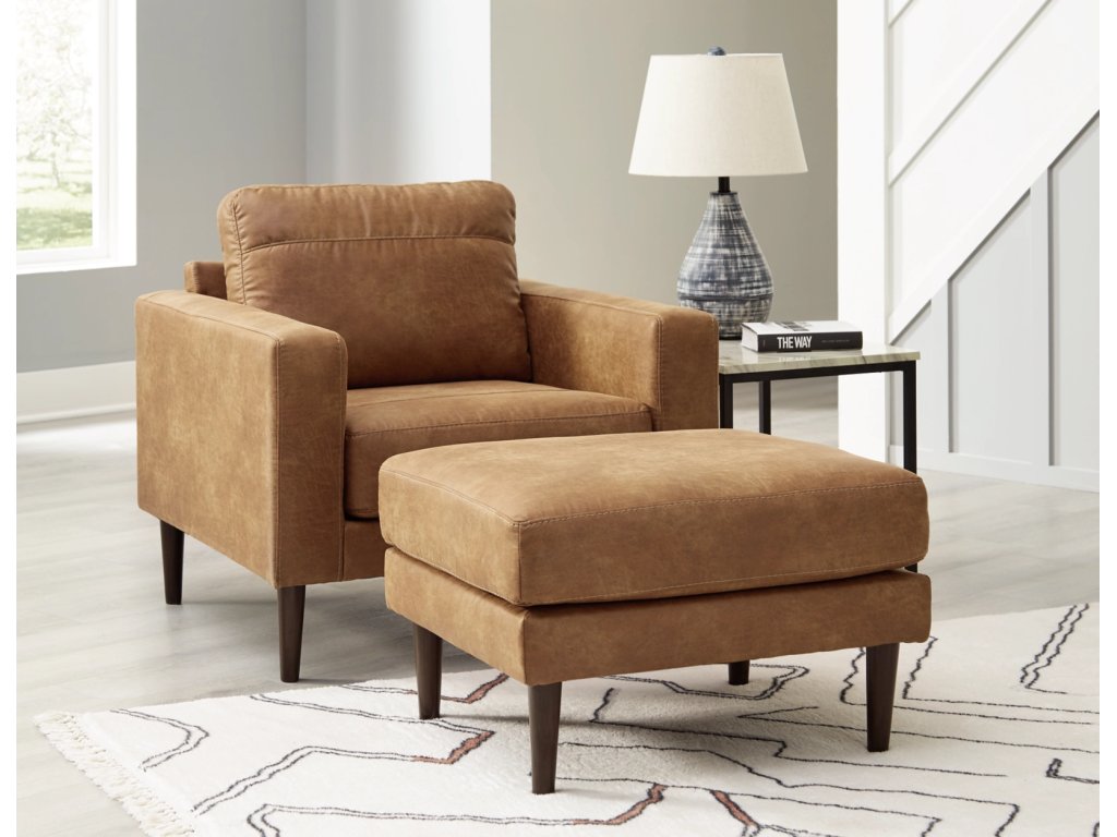 Telora Chair and Ottoman - main image