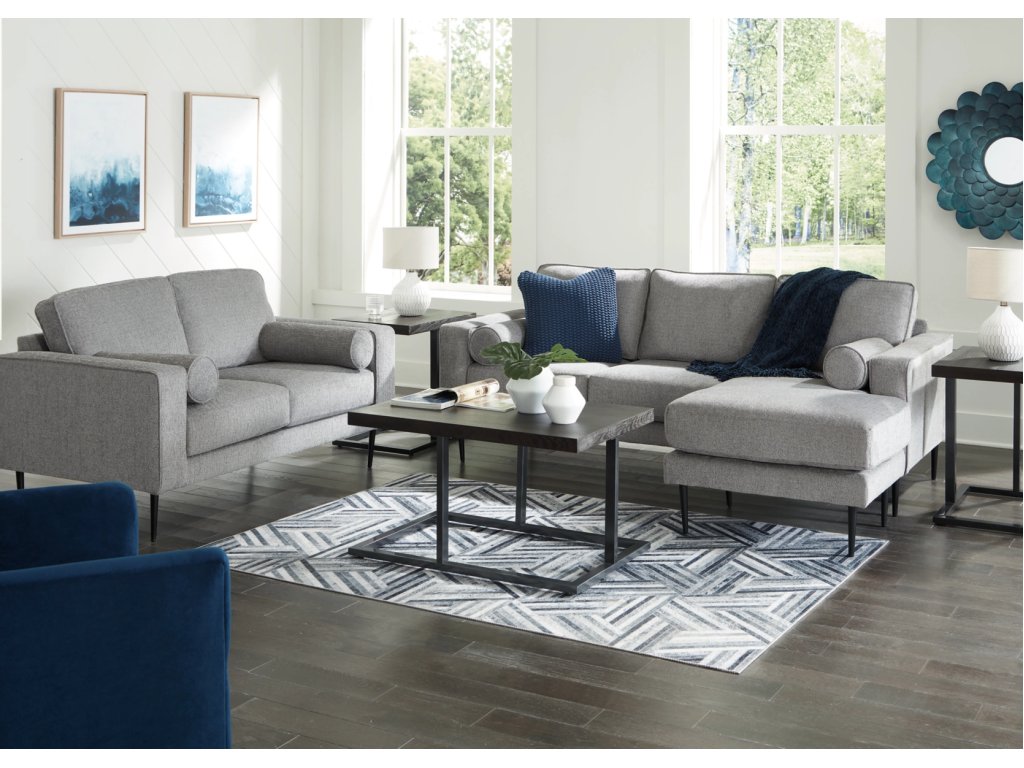 Hazela Sofa Chaise and Loveseat - image 2