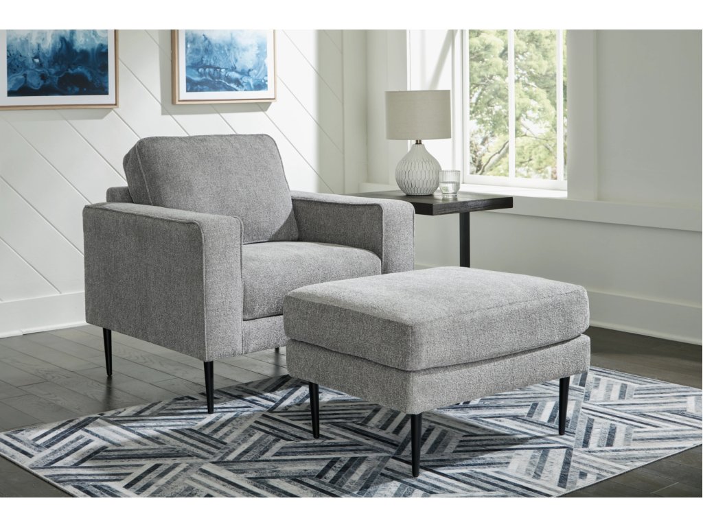 Hazela Chair and Ottoman - main image