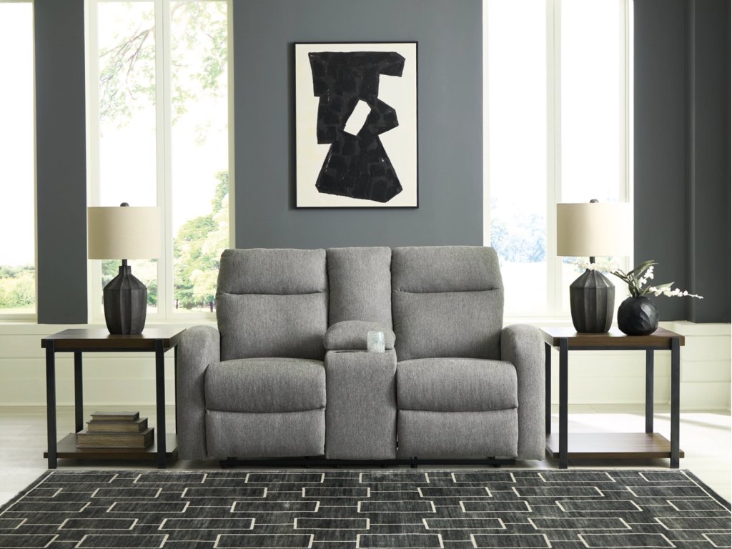 Gauntlet Reclining Loveseat with Console - image 1