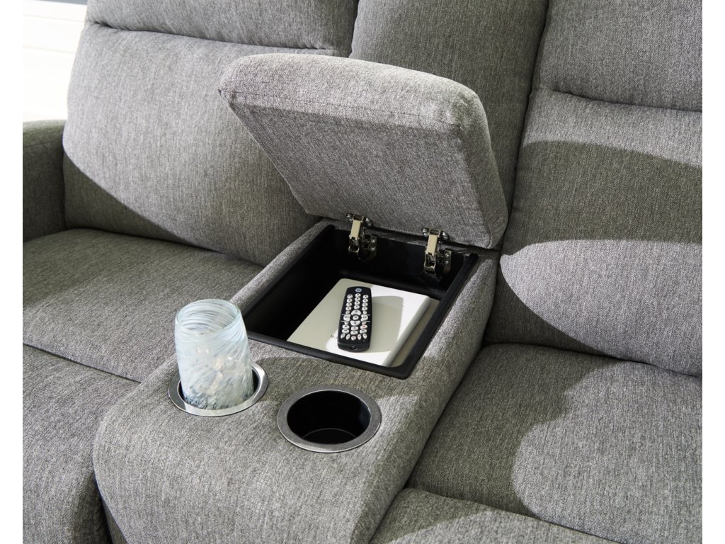 Gauntlet Reclining Loveseat with Console - image 7