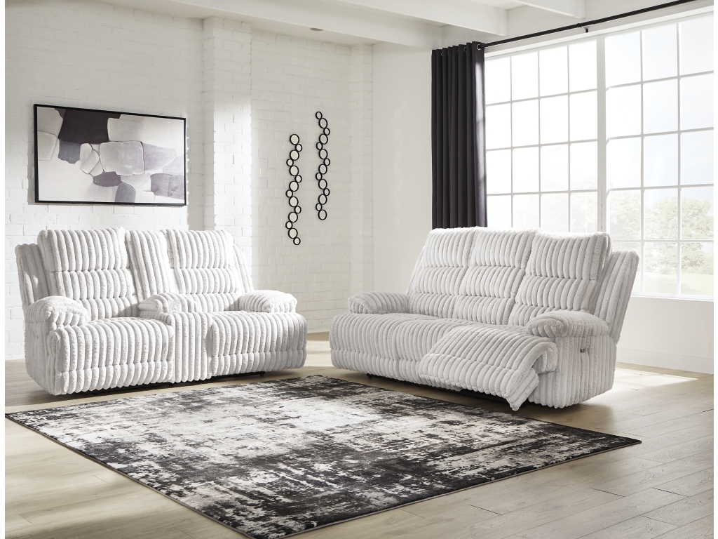 Rhines Falls Power Reclining Sofa and Loveseat - image 1