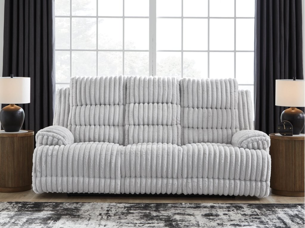 Rhines Falls Power Reclining Sofa with Drop Down Table - image 1
