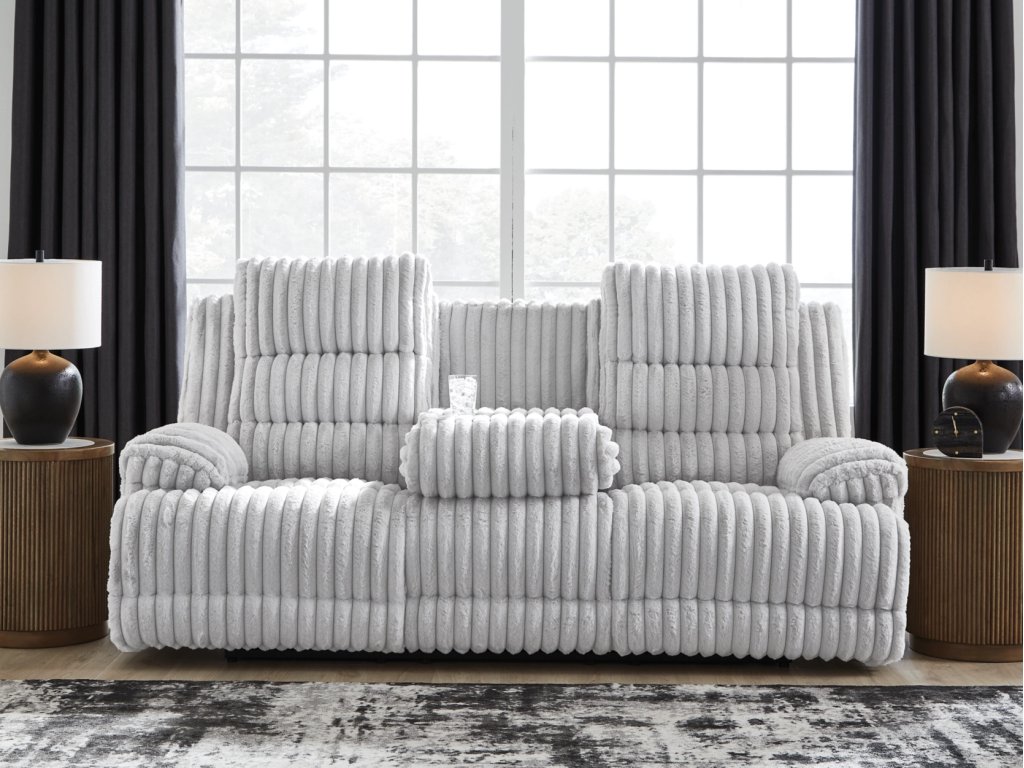 Rhines Falls Power Reclining Sofa with Drop Down Table - image 5