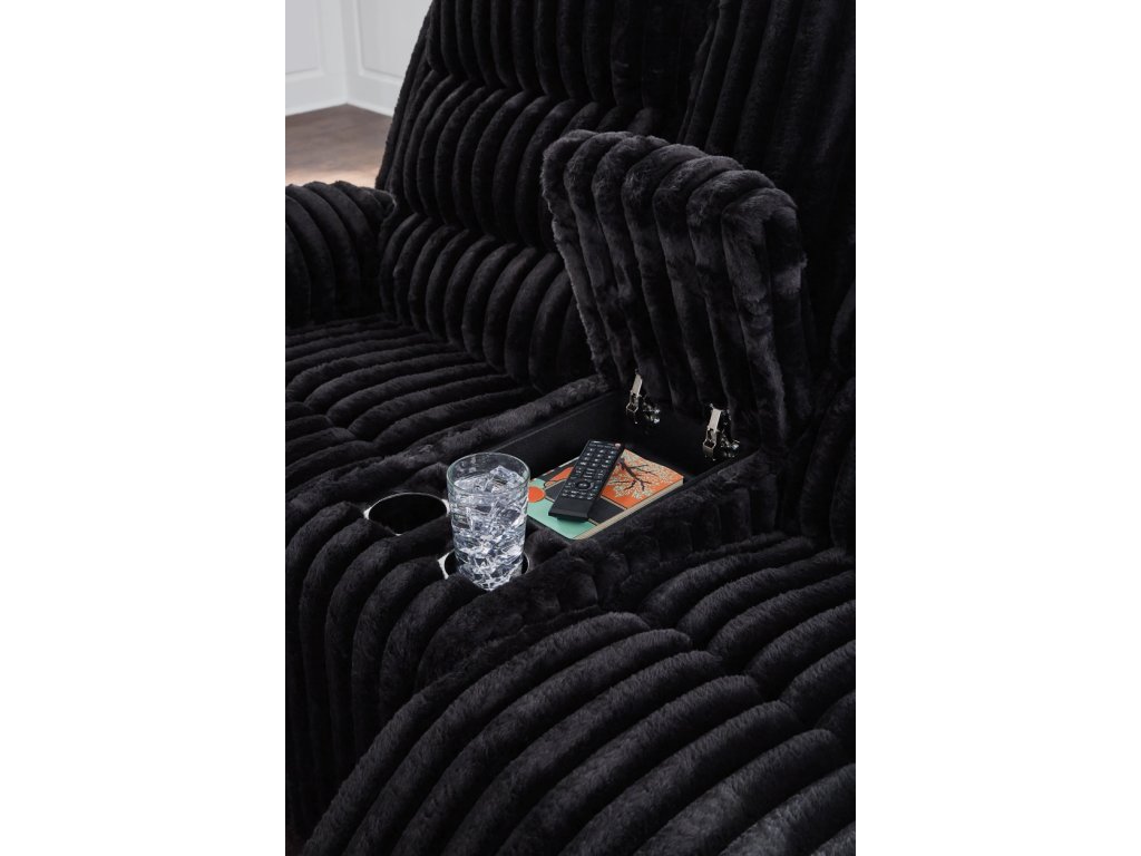 Rhine Falls Power Reclining Loveseat with Console - image 4