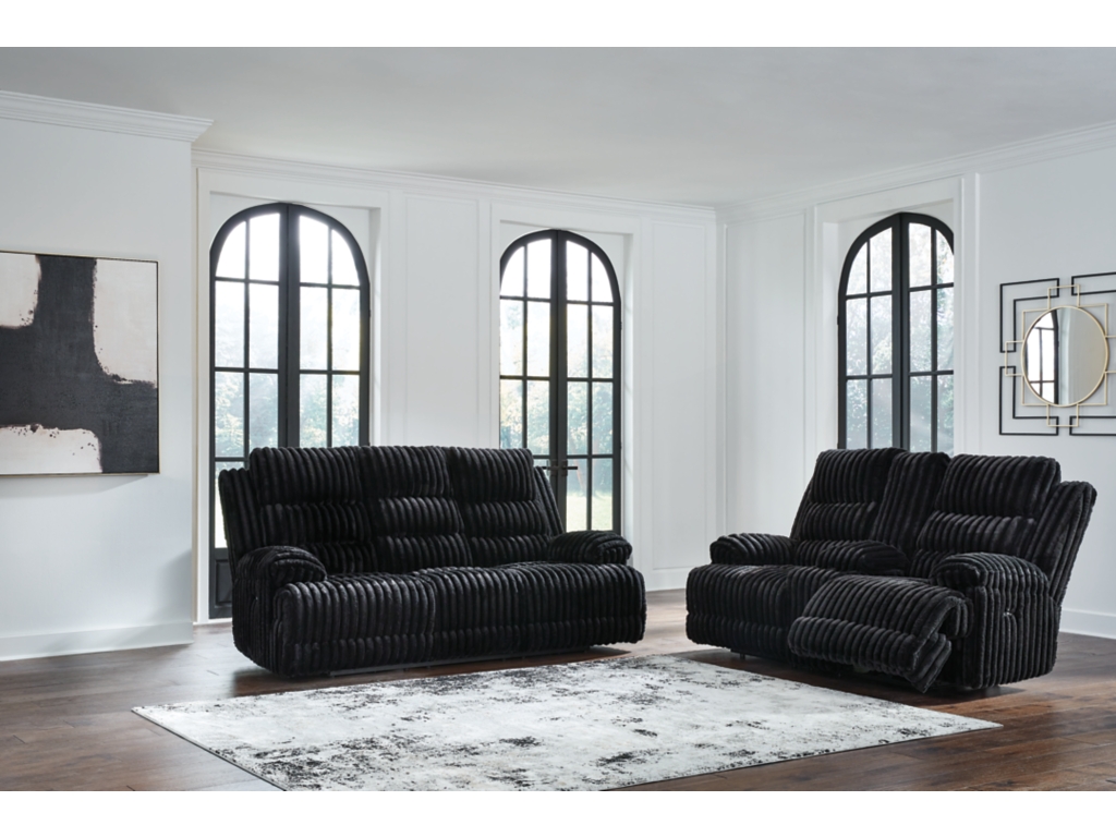 Rhine Falls Power Reclining Sofa and Loveseat - image 1
