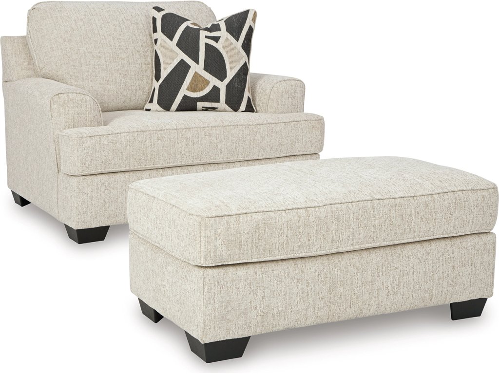 Heartcort Oversized Chair and Ottoman - image 1
