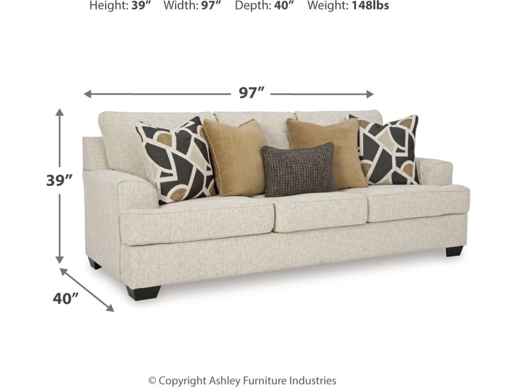 Heartcort Sofa, Loveseat, Oversized Chair and Ottoman - image 17