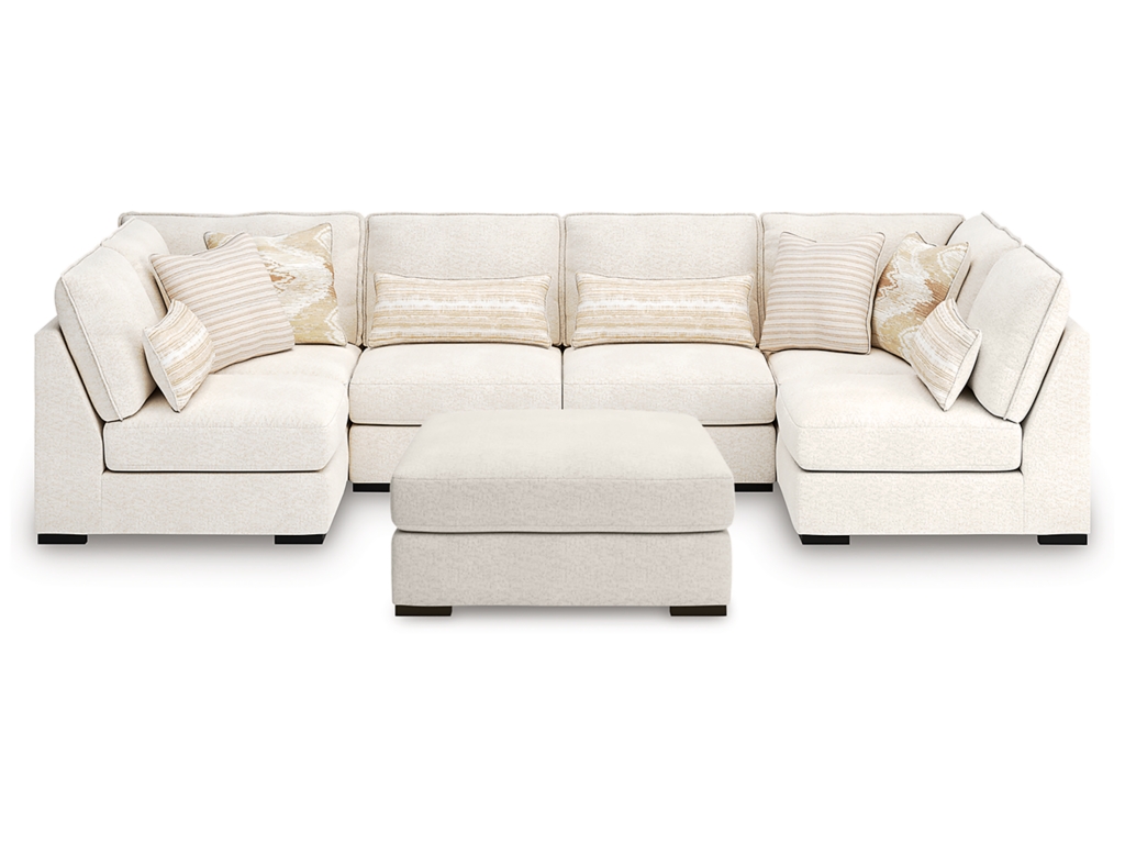 Donelson Creek 4-Piece Sectional and Ottoman - main image