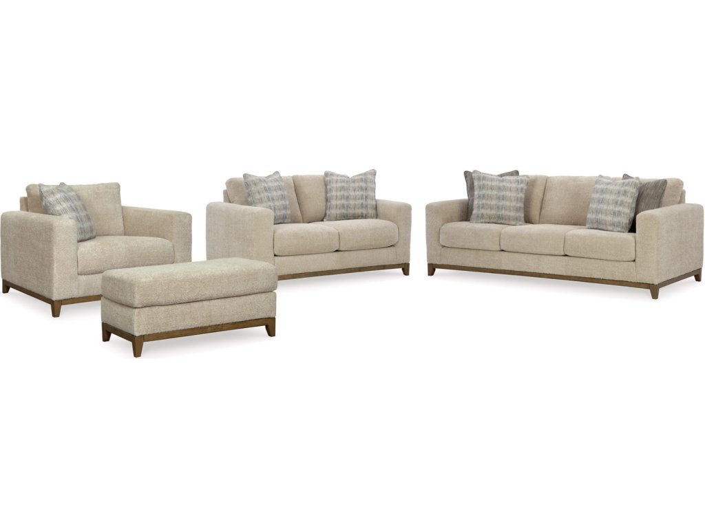 Parklynn Sofa, Loveseat, Oversized Chair and Ottoman - image 1