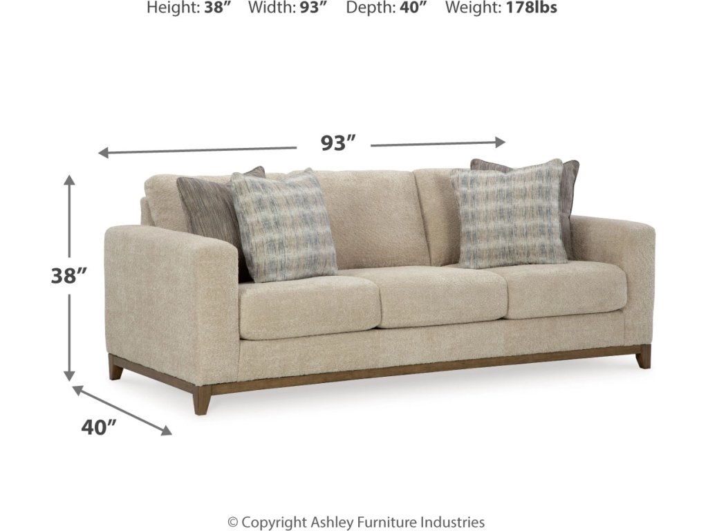 Parklynn Sofa, Loveseat, Oversized Chair and Ottoman - image 21