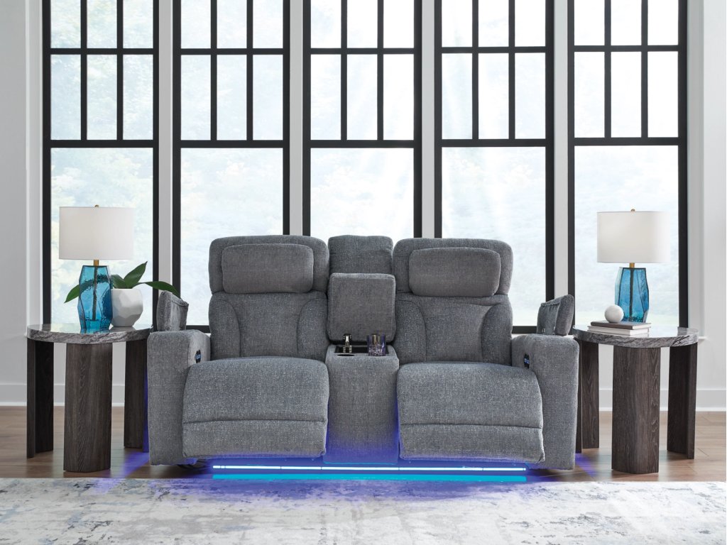 Studio Cave Power Reclining Loveseat with Console - image 6