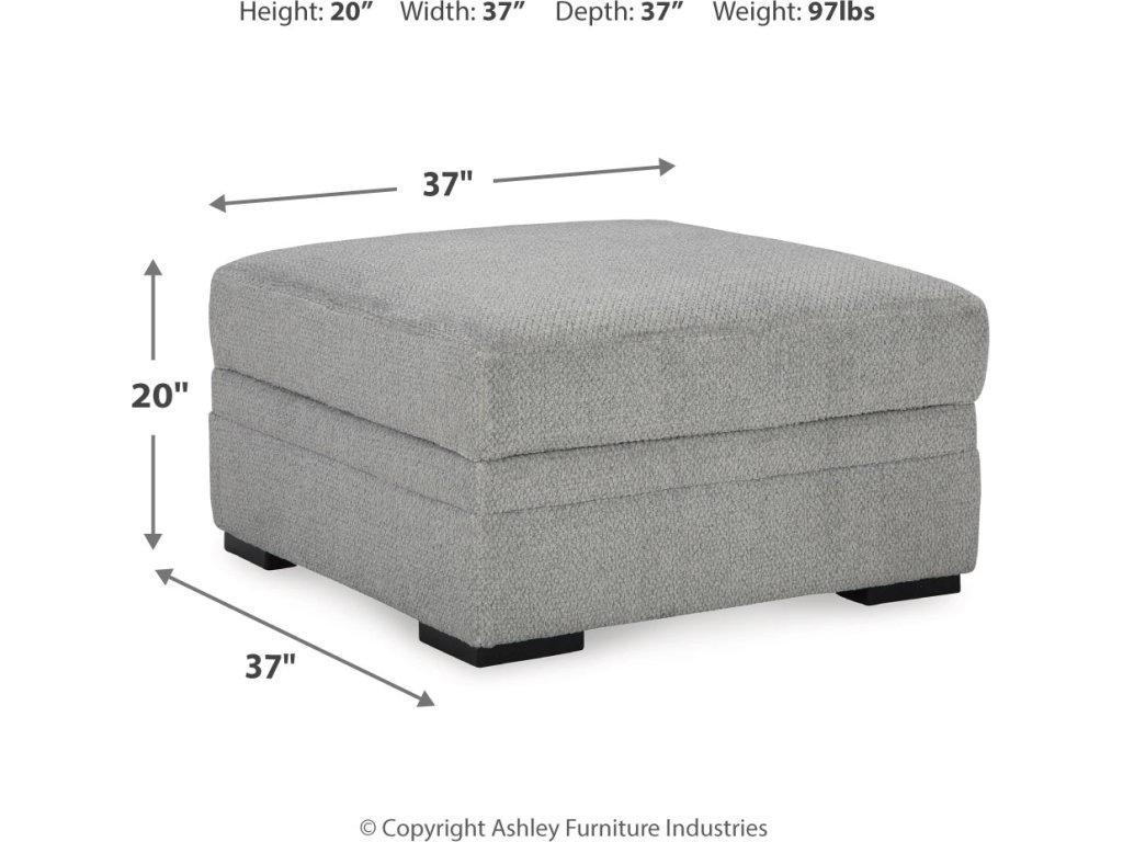 Casselbury Oversized Swivel Chair and Ottoman - image 9