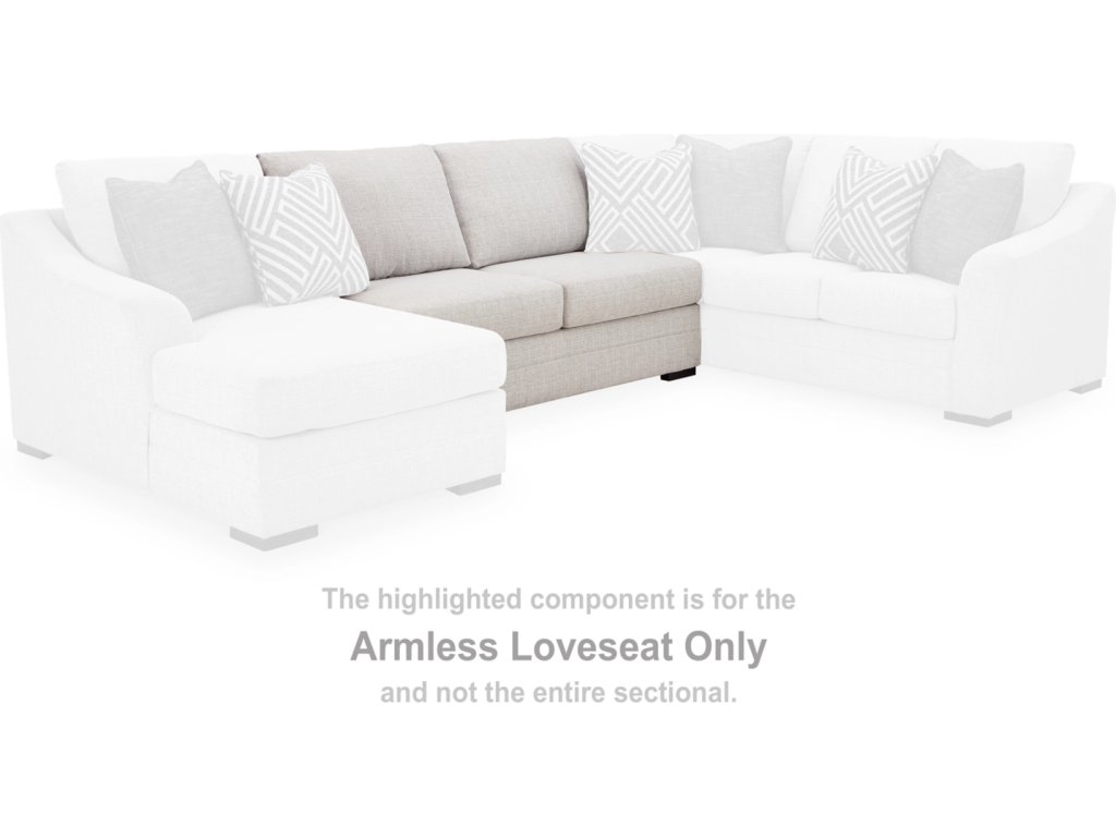 Koralynn Armless Loveseat - image 1
