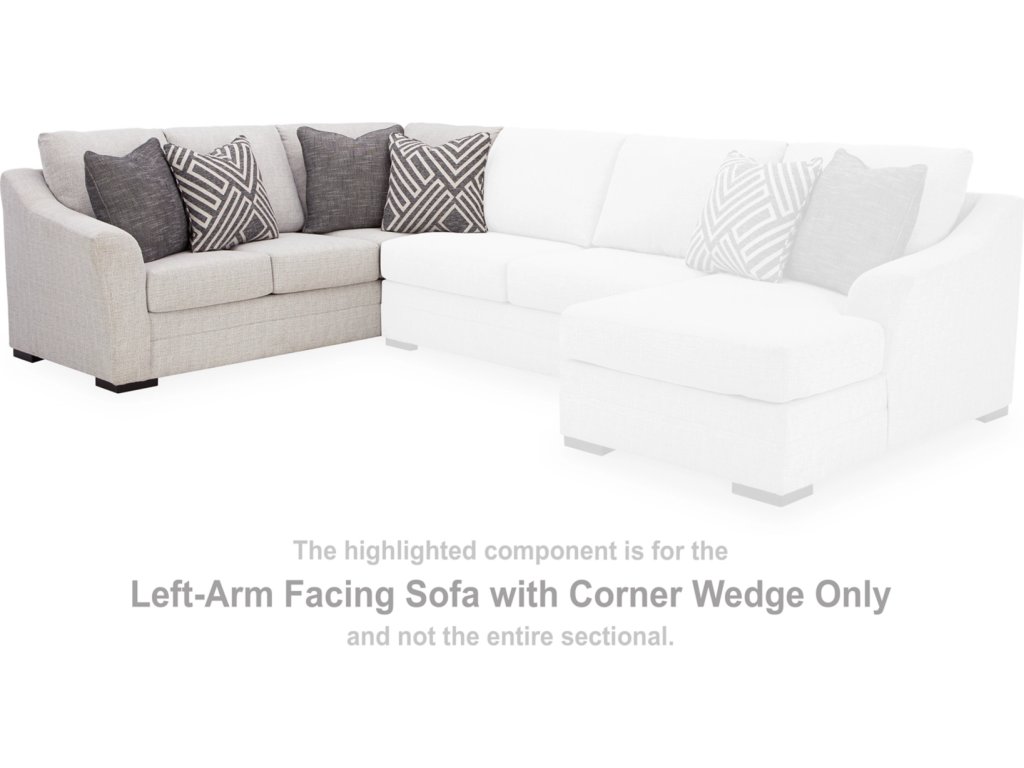 Koralynn Left-Arm Facing Sofa with Corner Wedge - image 1