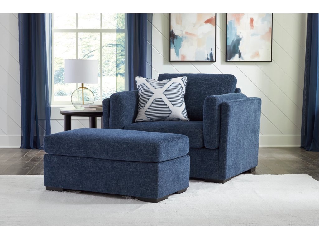 Evansley Oversized Chair and Ottoman - image 1
