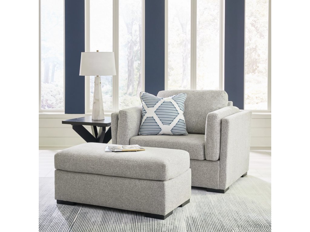 Evansley Oversized Chair and Ottoman - main image
