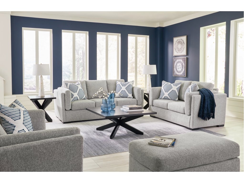 Evansley Sofa, Loveseat, Oversized Chair and Ottoman - main image