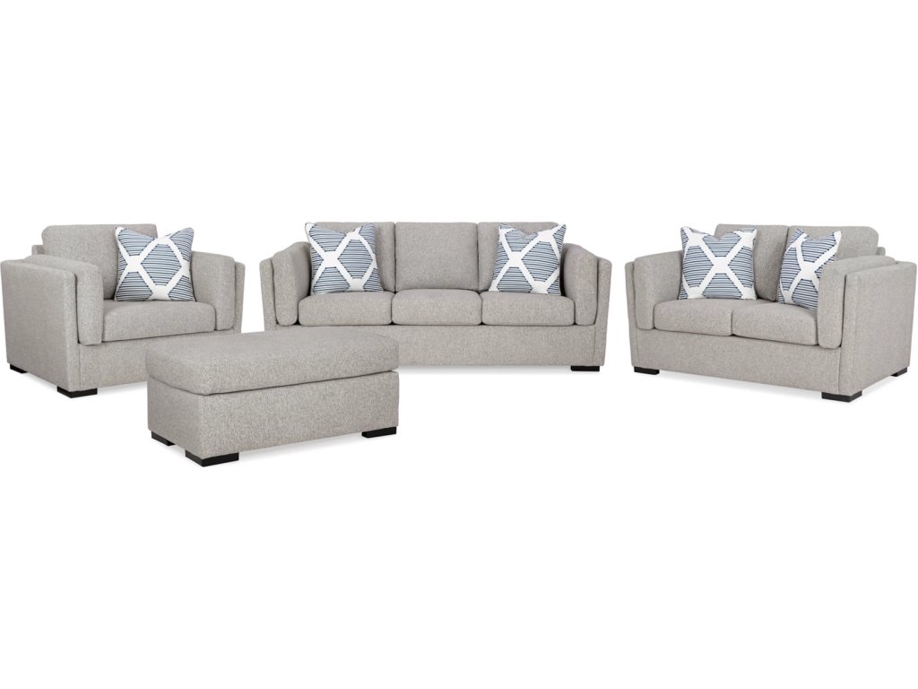 Evansley Sofa, Loveseat, Oversized Chair and Ottoman - image 1