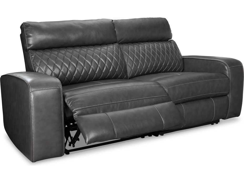 Samperstone 2-Piece Power Reclining Sectional Loveseat - main image