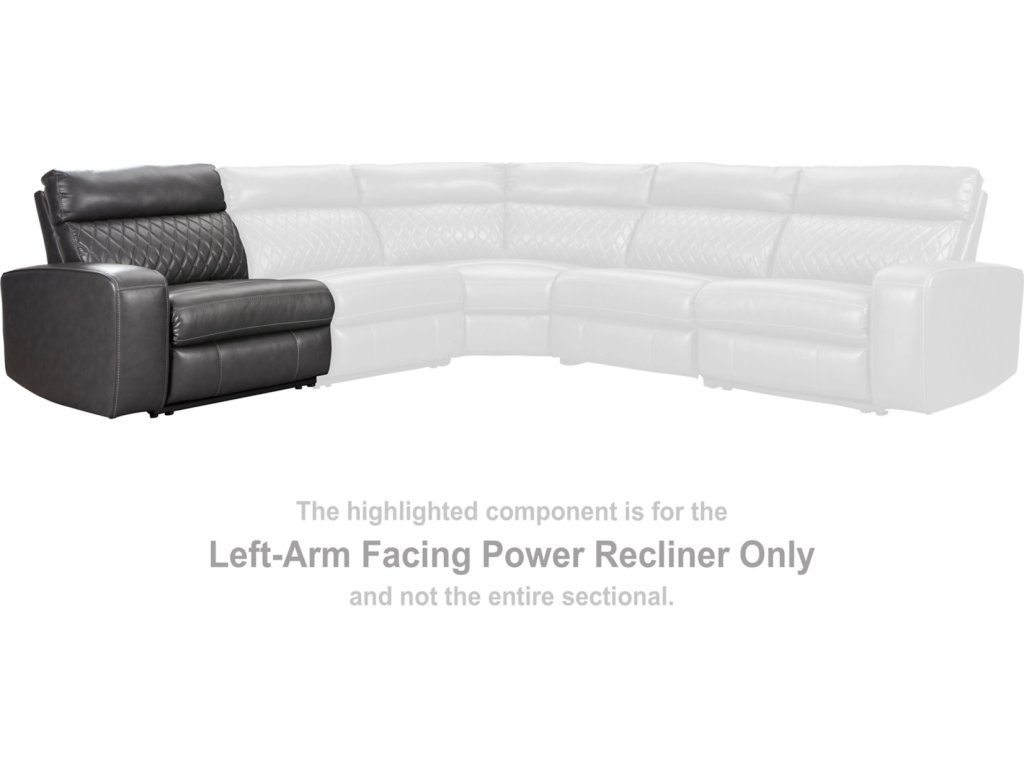 Samperstone Left-Arm Facing Power Recliner - image 1