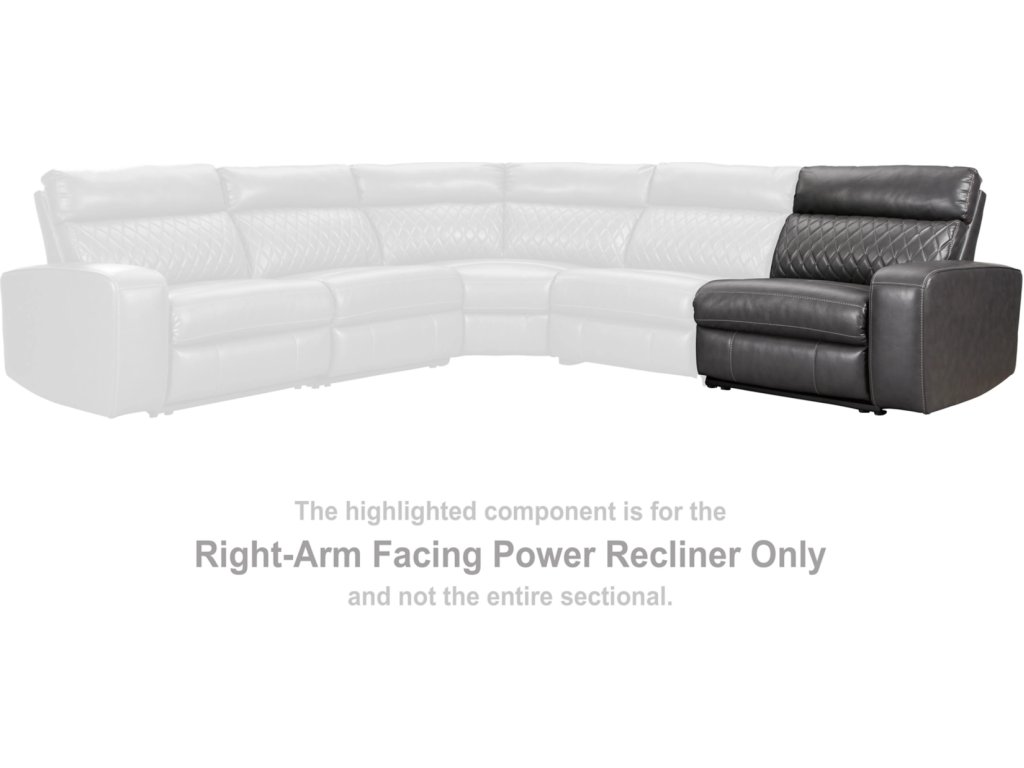 Samperstone Right-Arm Facing Power Recliner - main image