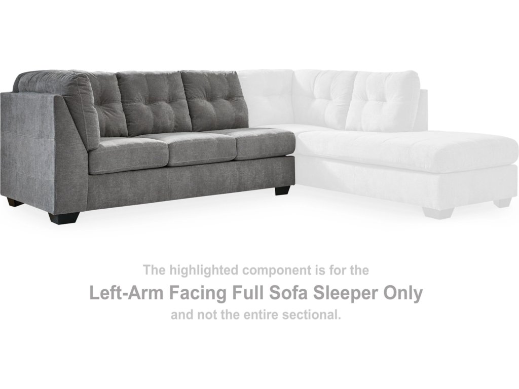 Marleton Left-Arm Facing Full Sofa Sleeper - image 1
