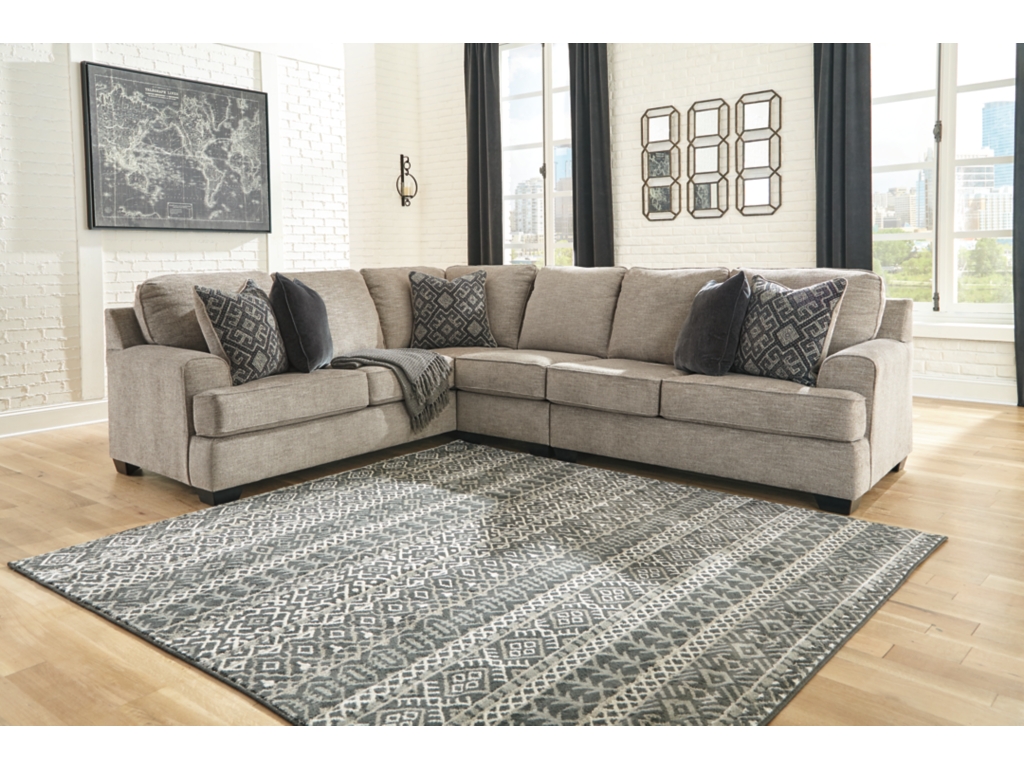 Bovarian 3-Piece Sectional and Ottoman - image 8