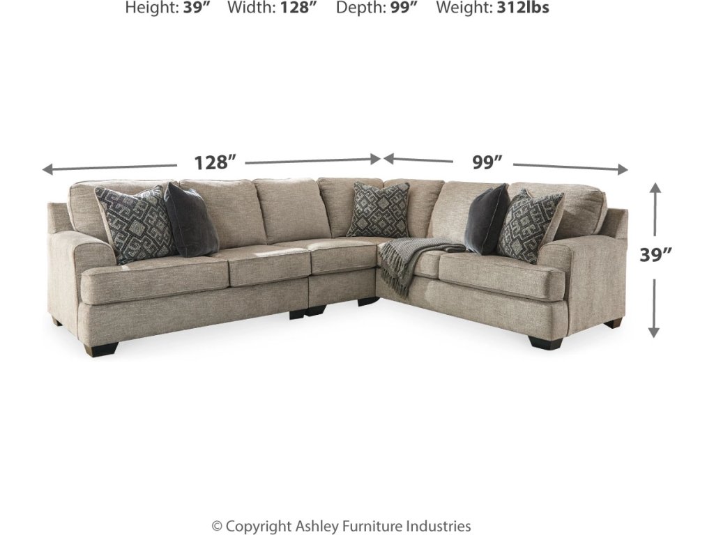 Bovarian 3-Piece Sectional - image 3