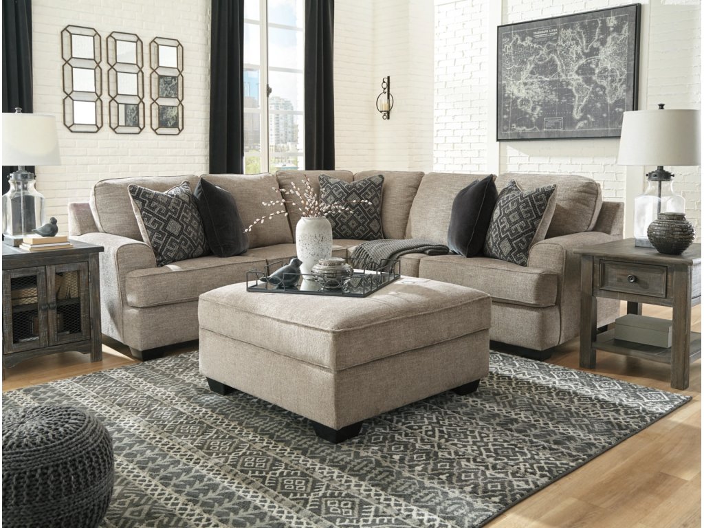 Bovarian 2-Piece Sectional with Ottoman - image 1