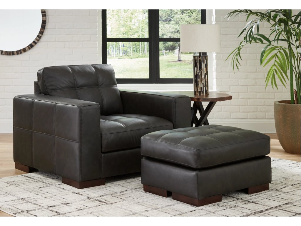 Luigi Oversized Chair and Ottoman - main image