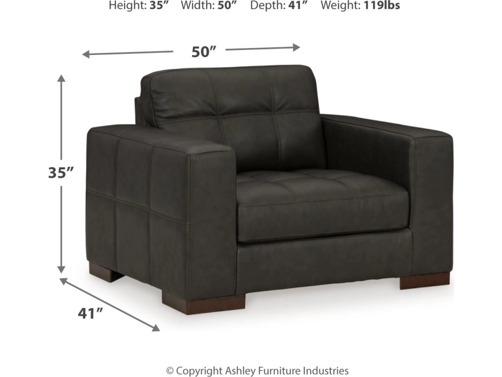 Luigi Oversized Chair and Ottoman - image 10