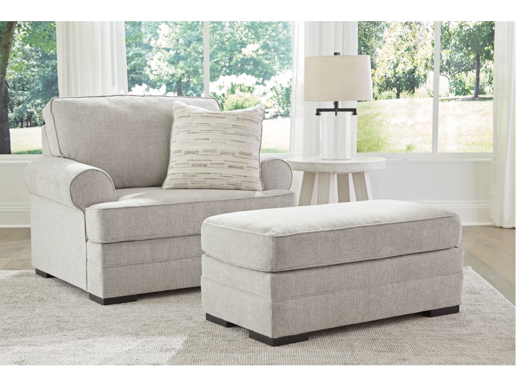 Eastonbridge Oversized Chair and Ottoman - main image