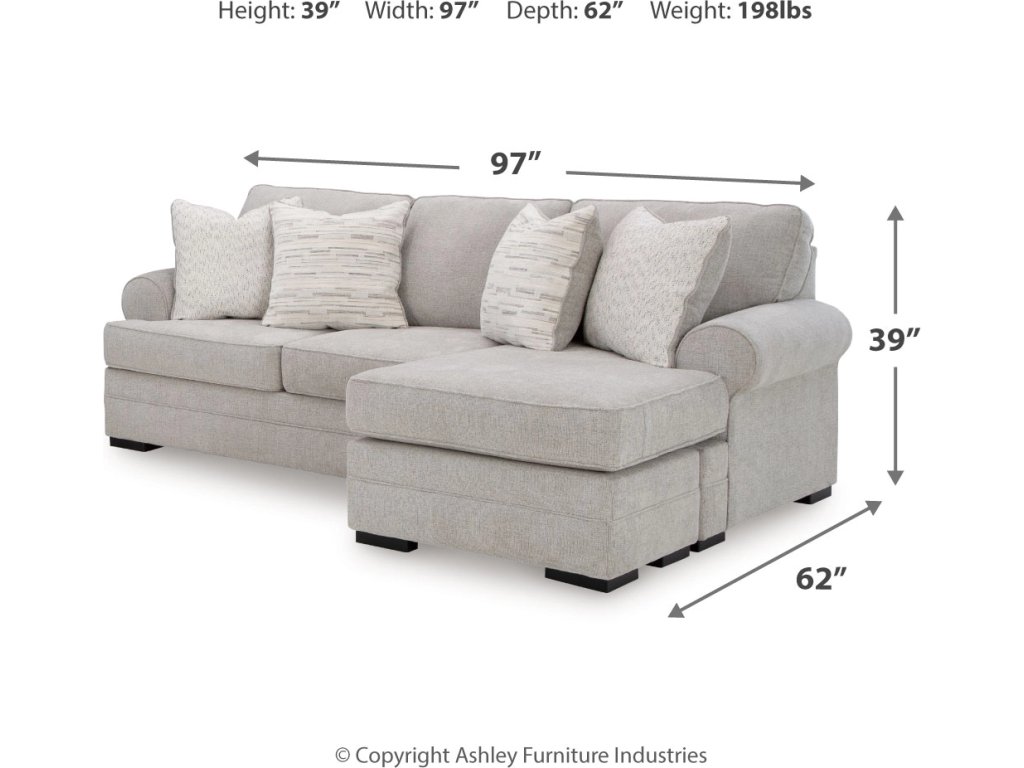 Eastonbridge Sofa Chaise and Oversized Chair - image 11