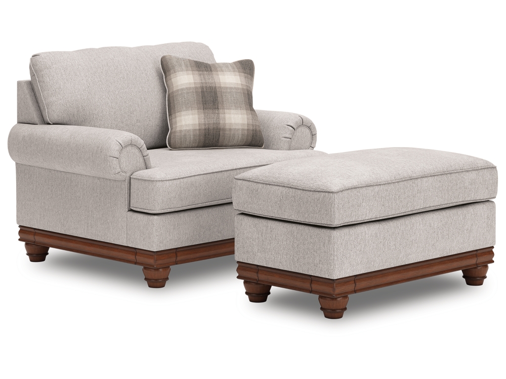 Clearbrooke Oversized Chair and Ottoman - main image