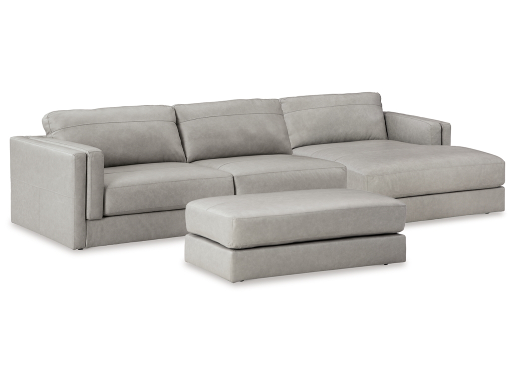 Amiata 2-Piece Sectional with Chaise and Ottoman - main image