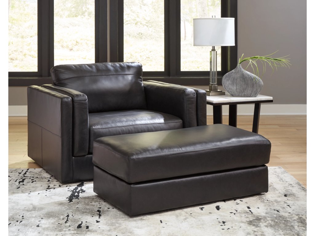 Amiata Oversized Chair and Ottoman - main image