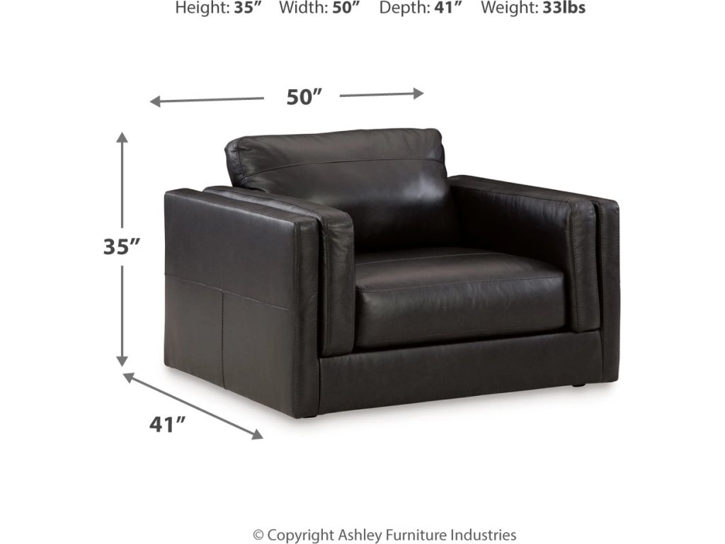 Amiata Oversized Chair and Ottoman - image 9