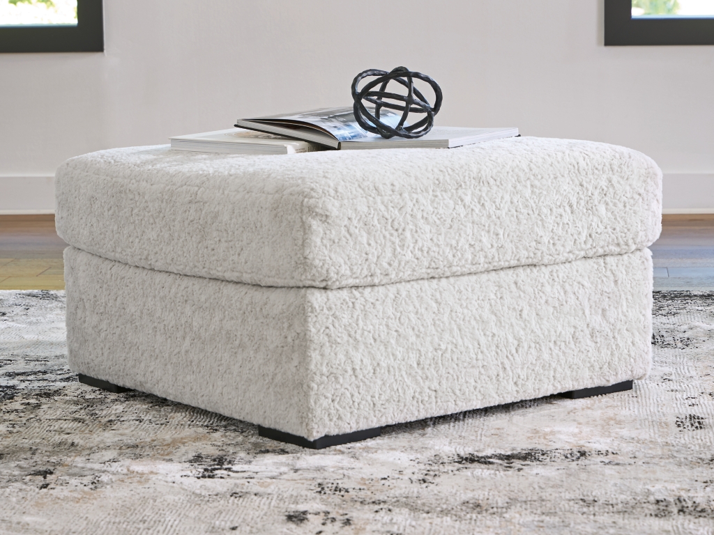 Cuddle Plush Oversized Accent Ottoman - image 1