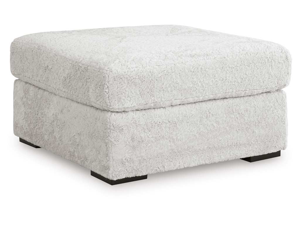 Cuddle Plush Oversized Accent Ottoman - main image
