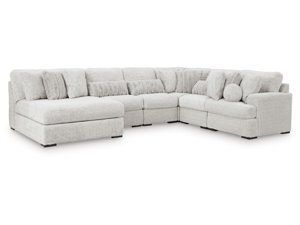Cuddle Plush 6-Piece Sectional with Chaise - main image