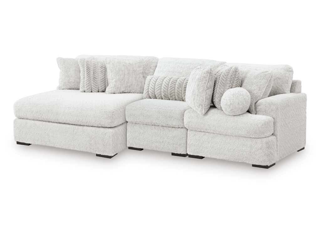 Cuddle Plush 3-Piece Sectional with Chaise - main image